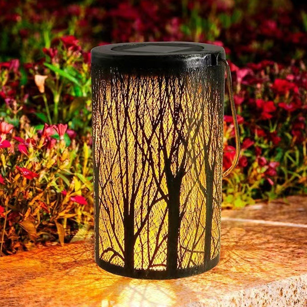 Solar Lantern Iron LED Ø 10.0 cm Garden Patio Hanging Outdoor Light Waterproof | Thomler