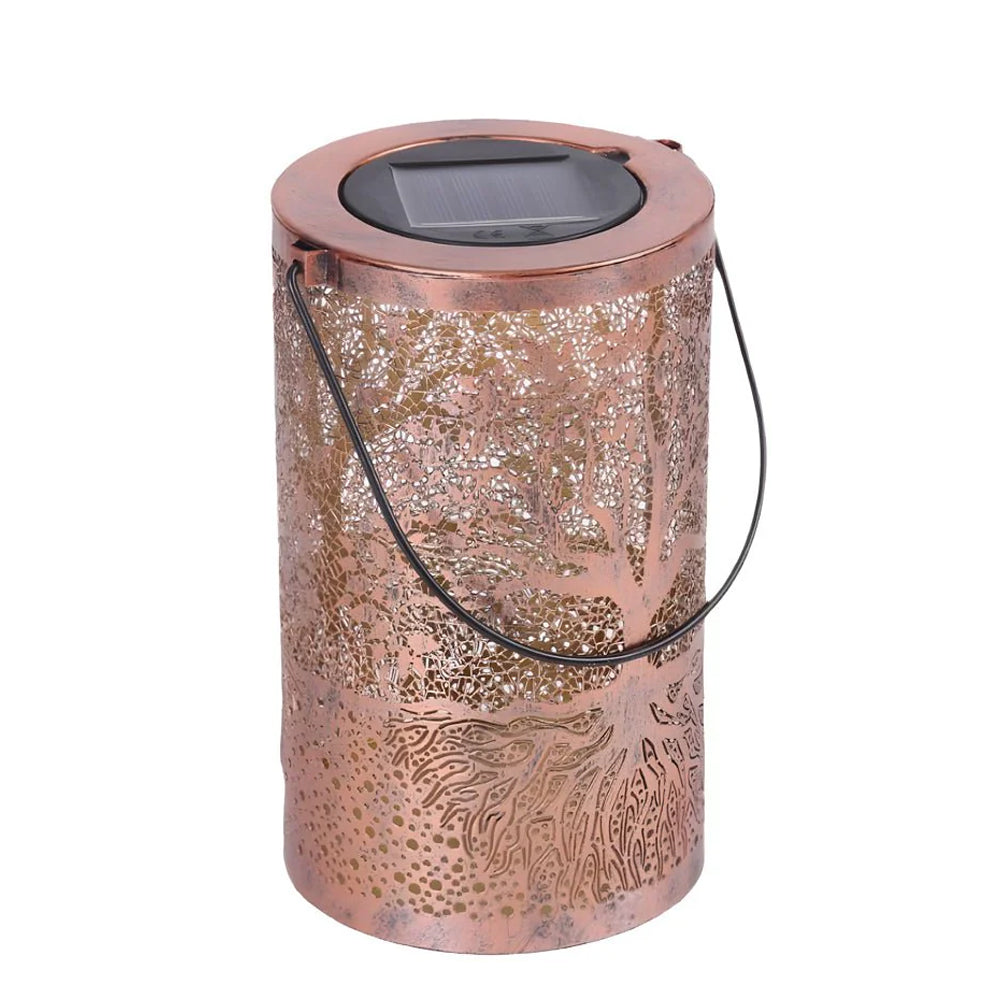 Solar Lantern Iron LED Ø 10.0 cm Garden Patio Hanging Outdoor Light Waterproof | Thomler