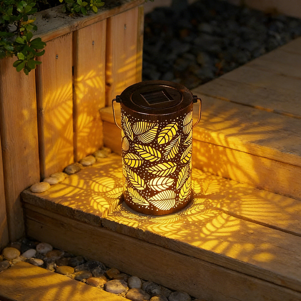 Solar Lantern Iron LED Ø 10.0 cm Garden Patio Hanging Outdoor Light Waterproof | Thomler
