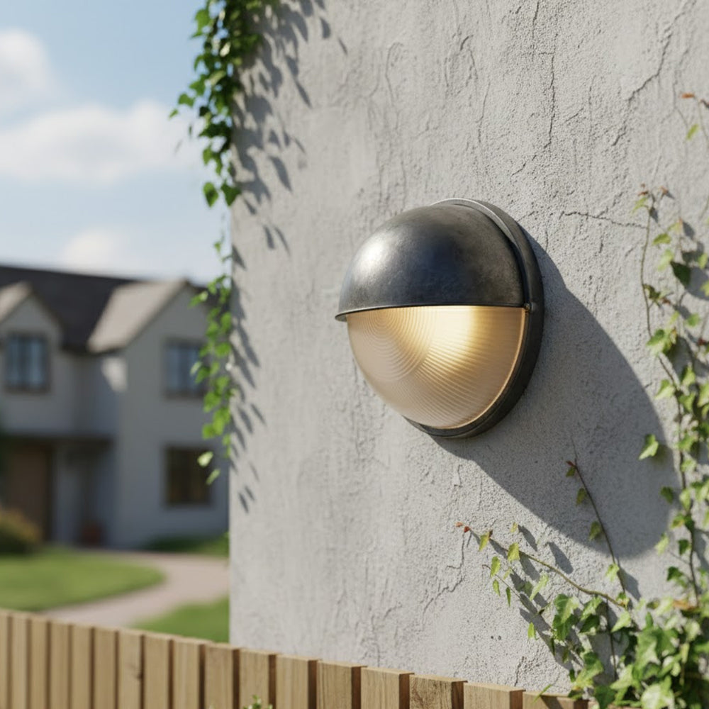 Wall Light Aluminum 8.3 in Indoor Entryway Vintage Industrial Style Rustic Accent Lighting | Thomler