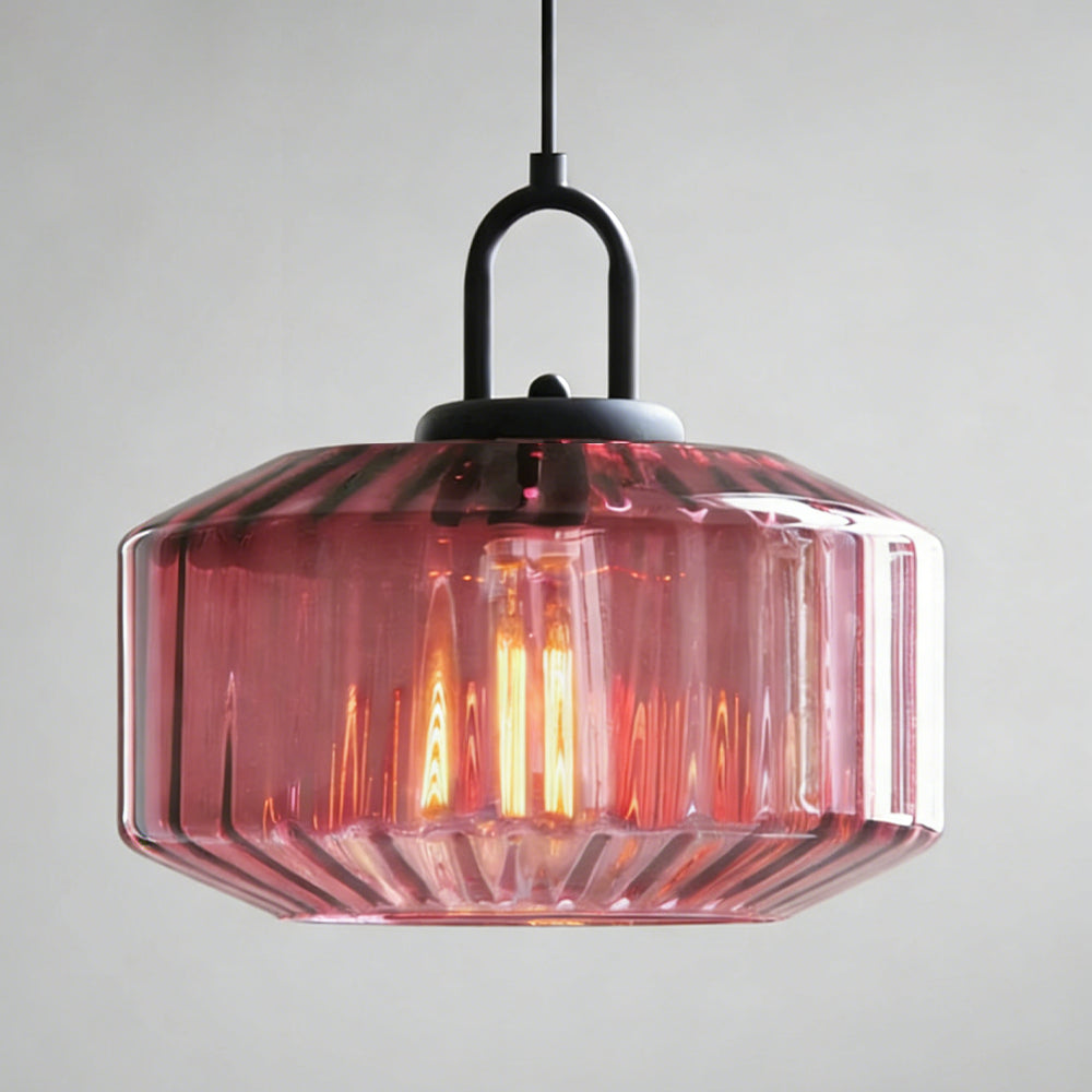 Pendant Light Glass 11 in Handblown Indoor Warm Glow Dining Room Kitchen Hallway Lighting | Thomler
