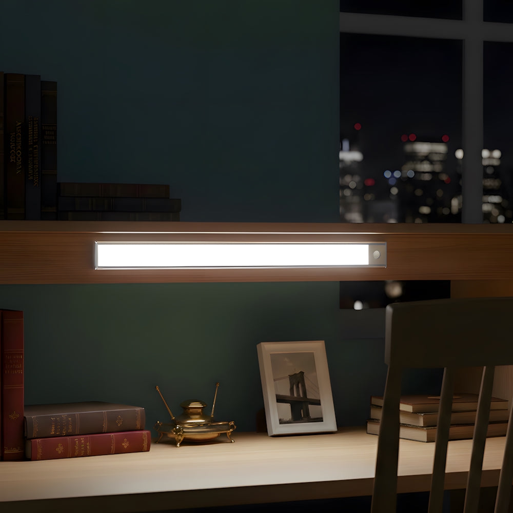 Wall Light Iron 7.9 in Rechargeable Battery Operated Indoor LED Under Cabinet Lighting Hallway Bedroom Kitchen Wireless | Thomler