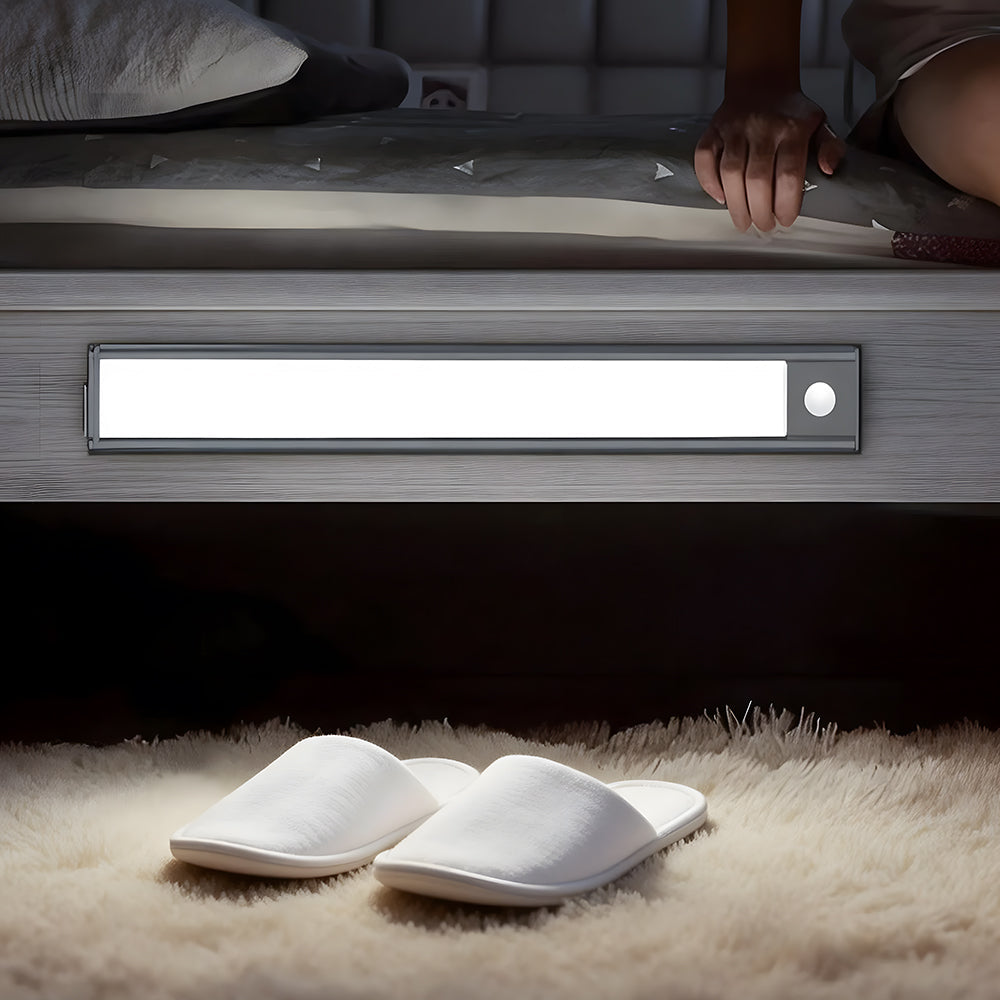 Wall Light Iron 7.9 in Rechargeable Battery Operated Indoor LED Under Cabinet Lighting Hallway Bedroom Kitchen Wireless | Thomler