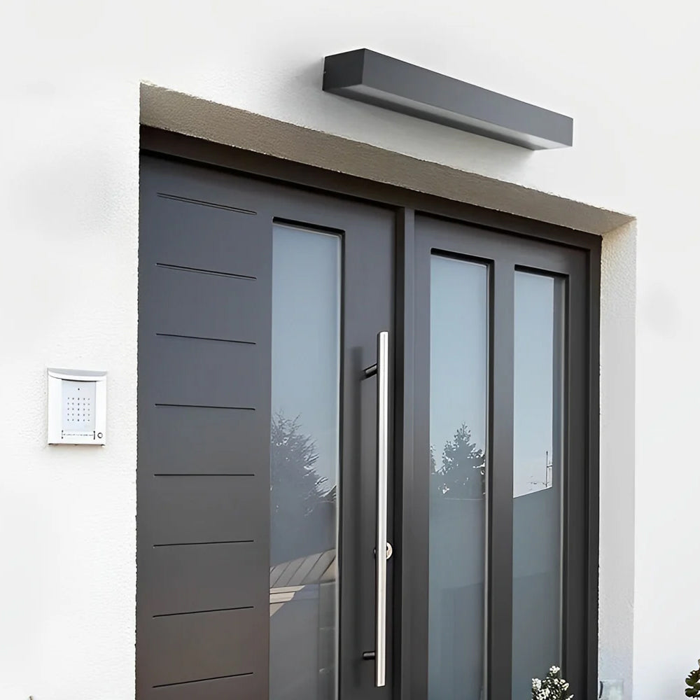 Wall Lamp Die-Cast Aluminum 7.9 in Outdoor Balcony Corridor Entrance LED Lighting Fixture Modern Minimalist Design | Thomler