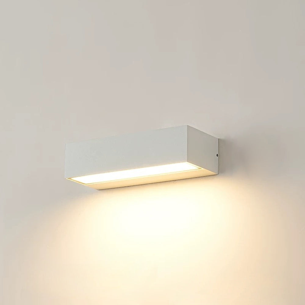 Wall Lamp Die-Cast Aluminum 7.9 in Outdoor Balcony Corridor Entrance LED Lighting Fixture Modern Minimalist Design | Thomler
