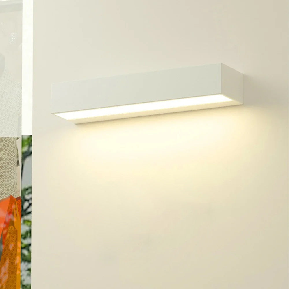 Wall Lamp Die-Cast Aluminum 7.9 in Outdoor Balcony Corridor Entrance LED Lighting Fixture Modern Minimalist Design | Thomler