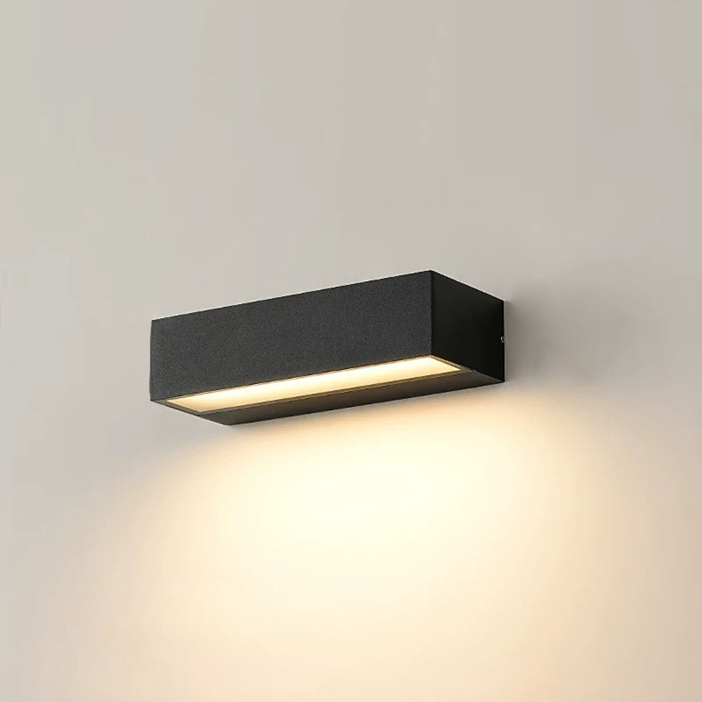Wall Lamp Die-Cast Aluminum 7.9 in Outdoor Balcony Corridor Entrance LED Lighting Fixture Modern Minimalist Design | Thomler