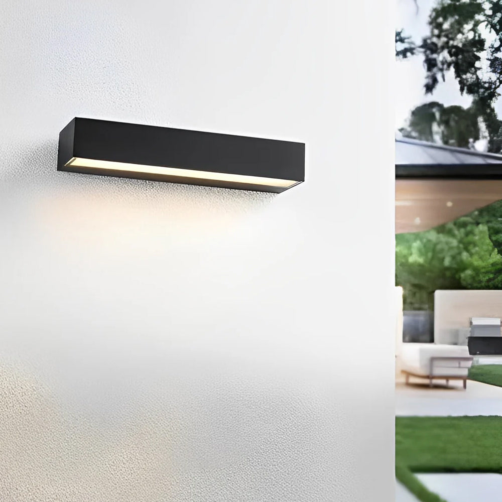 Wall Lamp Die-Cast Aluminum 7.9 in Outdoor Balcony Corridor Entrance LED Lighting Fixture Modern Minimalist Design | Thomler