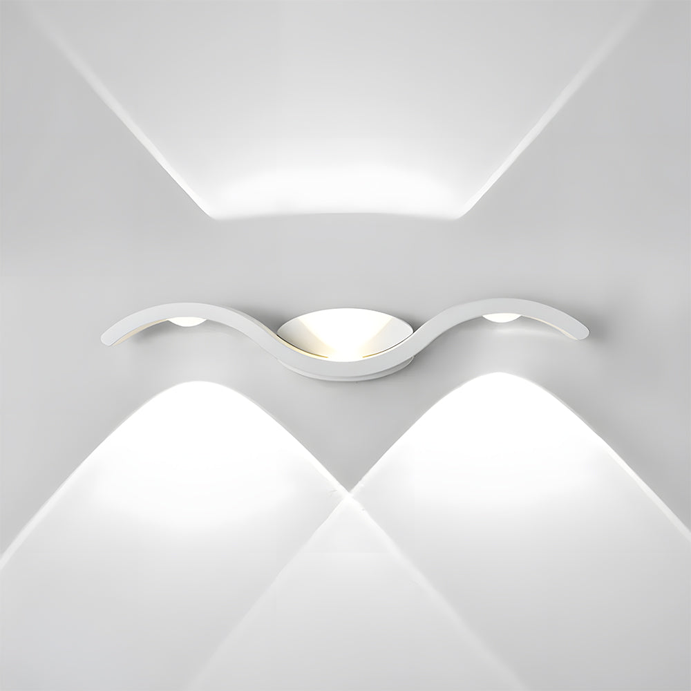 Wall Light Aluminum 14.8 in Outdoor LED Coastal Villa Garden Pathway Lighting | Thomler