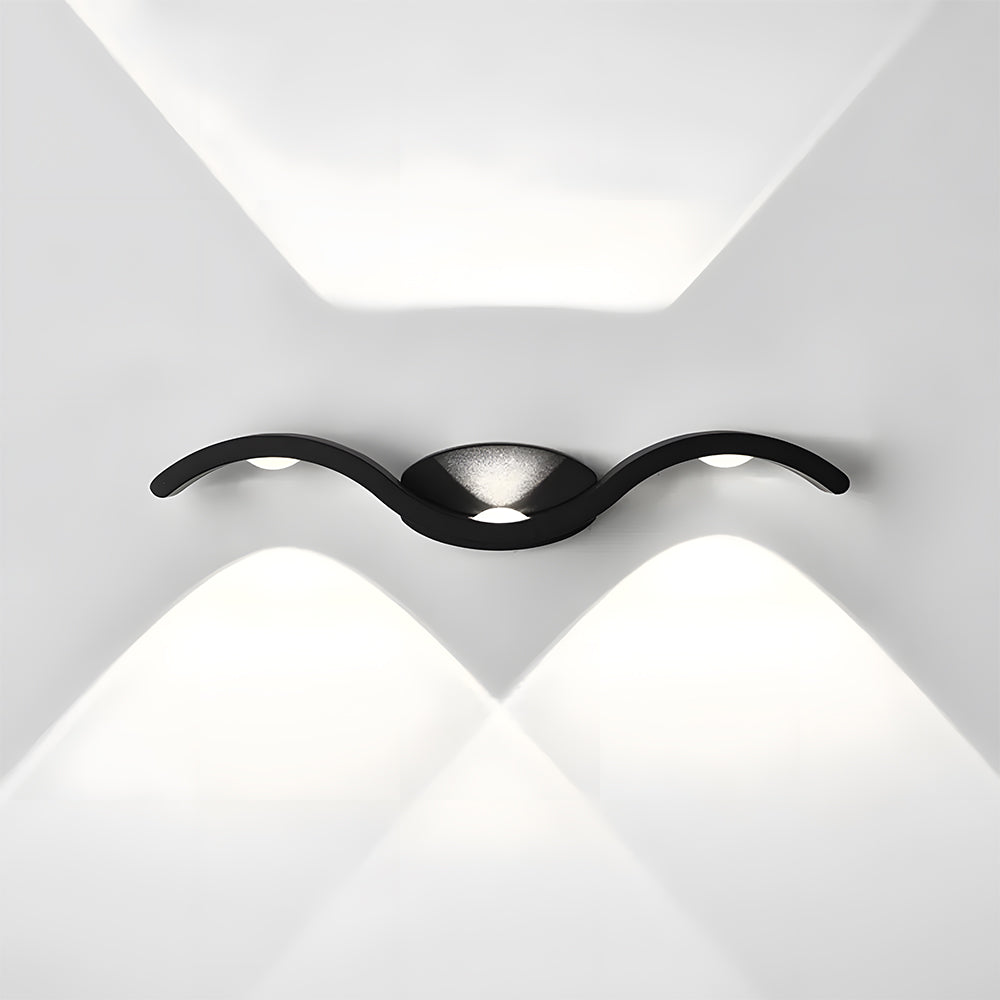 Wall Light Aluminum 14.8 in Outdoor LED Coastal Villa Garden Pathway Lighting | Thomler