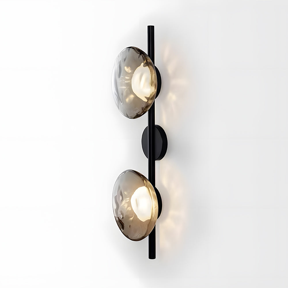 Wall Light Glass 7.9 in Soft Glow Indoor Bedroom Hallway Living Room Ambient Lighting | Thomler