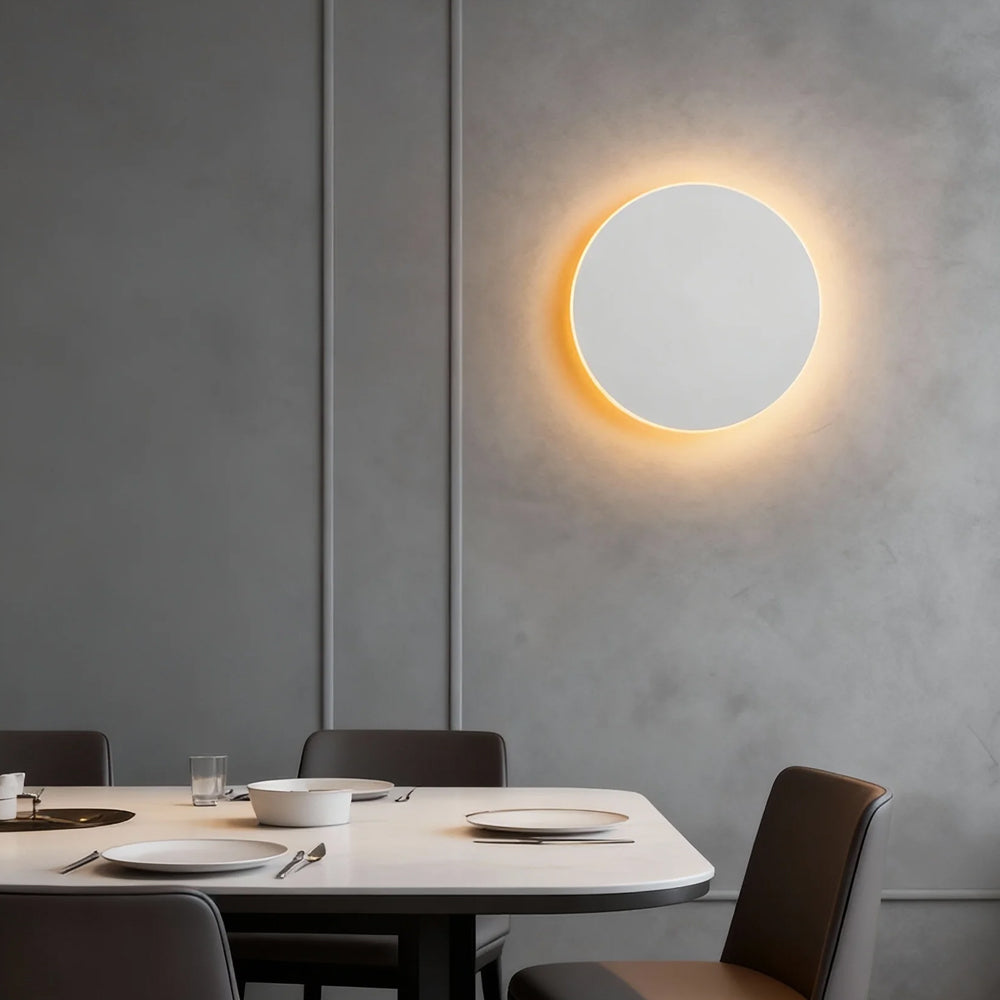 Wall Light Iron 5.1 in 11.8 in 7.9 in Black White Indoor Bedroom Hallway Living Room Accent Lighting | Thomler