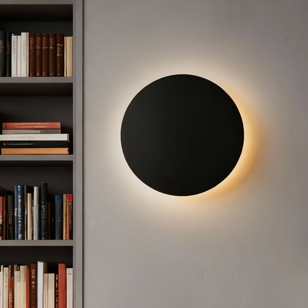 Wall Light Iron 5.1 in 11.8 in 7.9 in Black White Indoor Bedroom Hallway Living Room Accent Lighting | Thomler