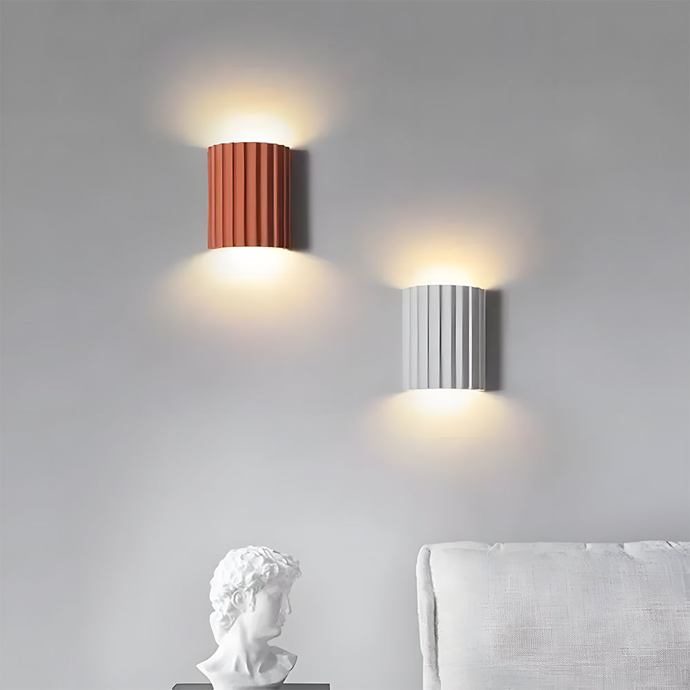 Wall Lamp Resin 16.5 cm Green G9 Bedroom Hallway Modern Ambient Lighting Fixture | Thomler