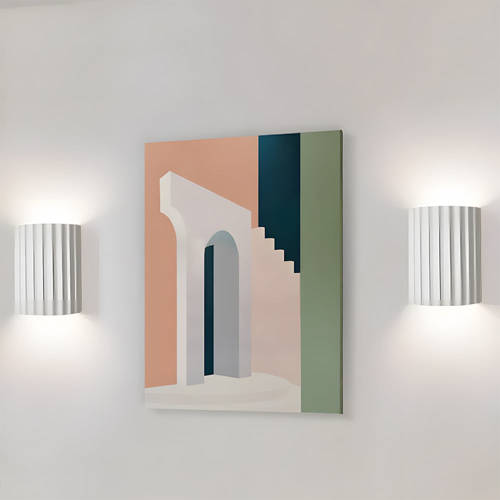 Wall Lamp Resin 16.5 cm Green G9 Bedroom Hallway Modern Ambient Lighting Fixture | Thomler