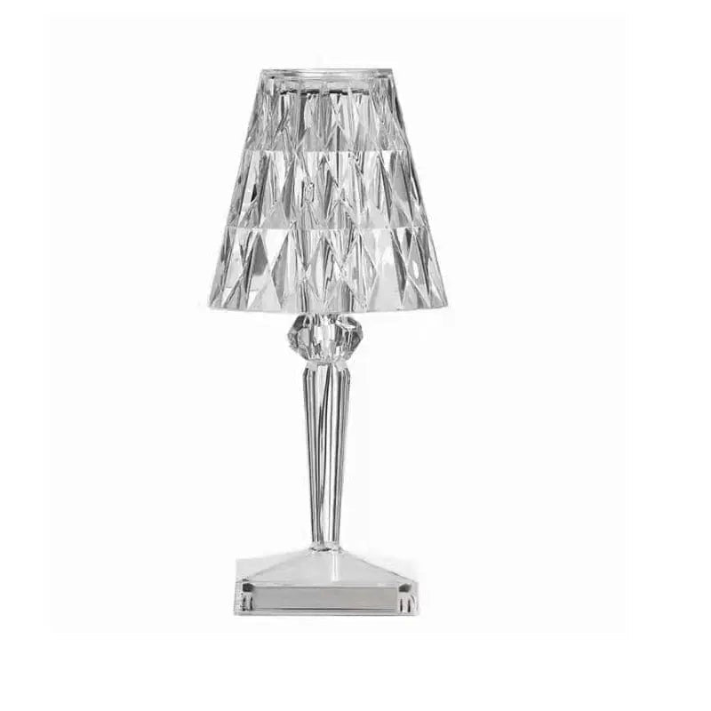 LED Kristall Tischlampe, kabellos