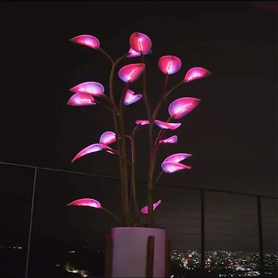 App-Controlled LED Plant Light with 500 Programmable Ambient Lighting Modes for Living Room, Bedroom, Home Office Decor | Thomler
