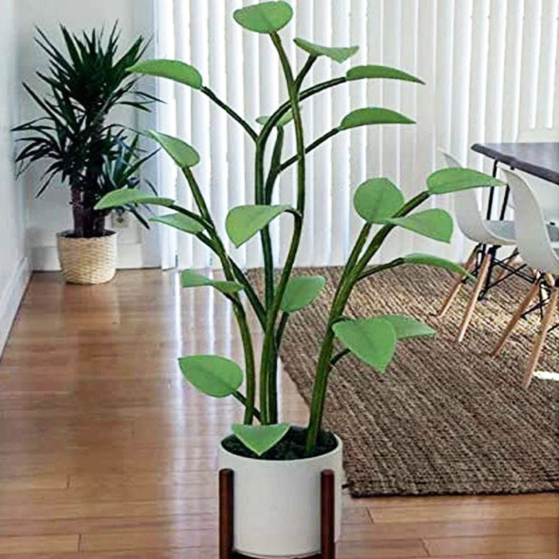 Color-Changing LED Plant Night Light for Bedroom, Living Room & Office – USB Powered Decorative Botanical Lamp with Auto Cycle Lighting | Thomler