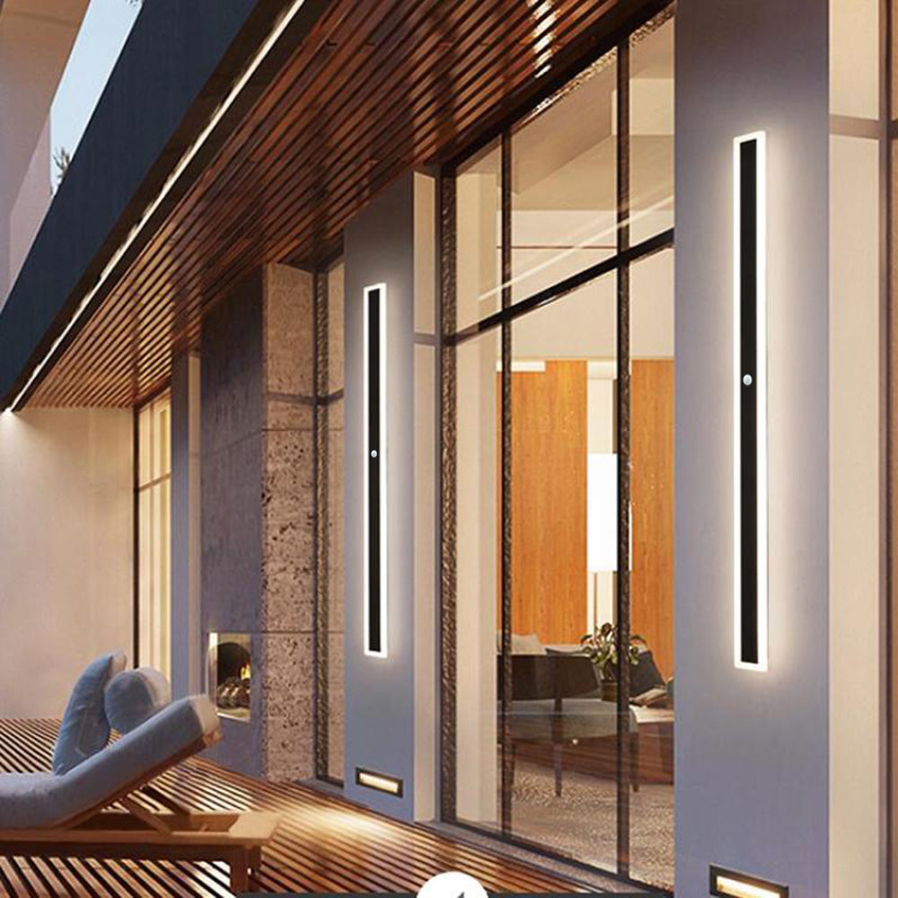 Weather-Resistant LED Outdoor Wall Light with Acrylic Panel for Entryway & Patio | Thomler