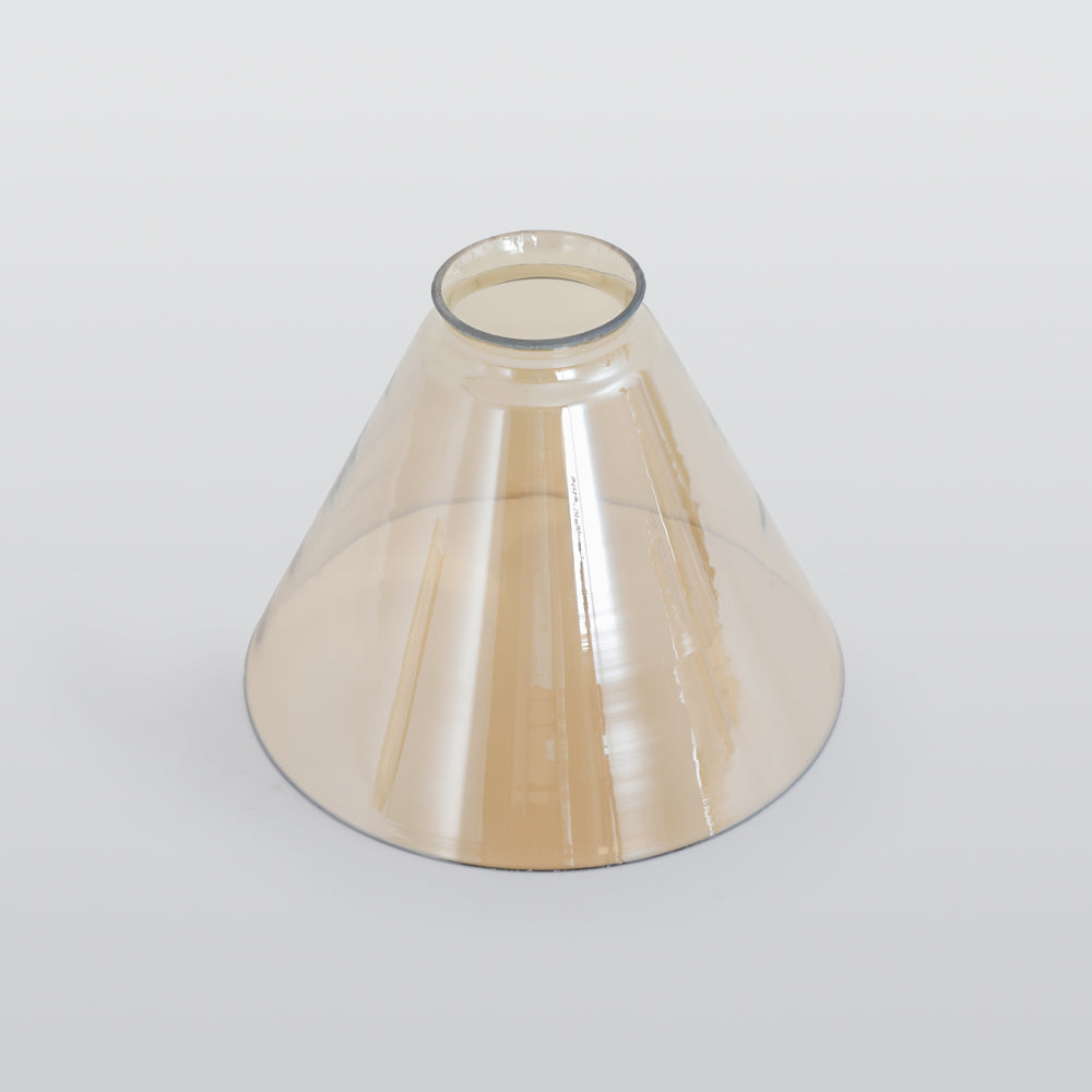Industrial Glass Hanging Lamp Metal Frame Adjustable Drop Fixture for Kitchen Dining Living Spaces Clear Amber Smoke | Thomler