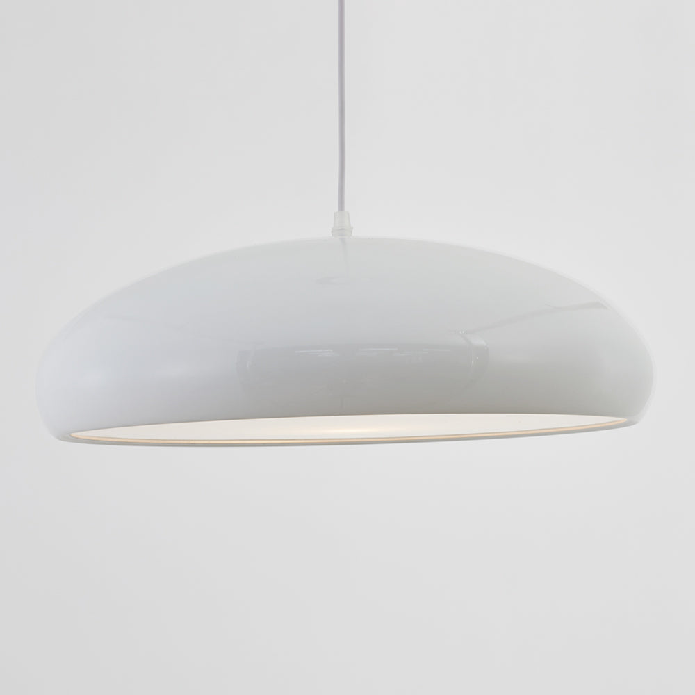 Contemporary Adjustable LED Hanging Light with Metal & Acrylic Shade for Dining Room, Bedroom & Living Room | Thomler