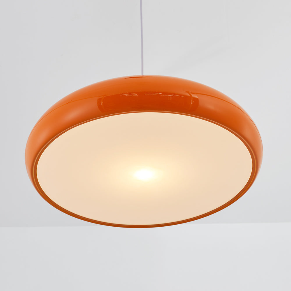 Contemporary Adjustable LED Hanging Light with Metal & Acrylic Shade for Dining Room, Bedroom & Living Room | Thomler