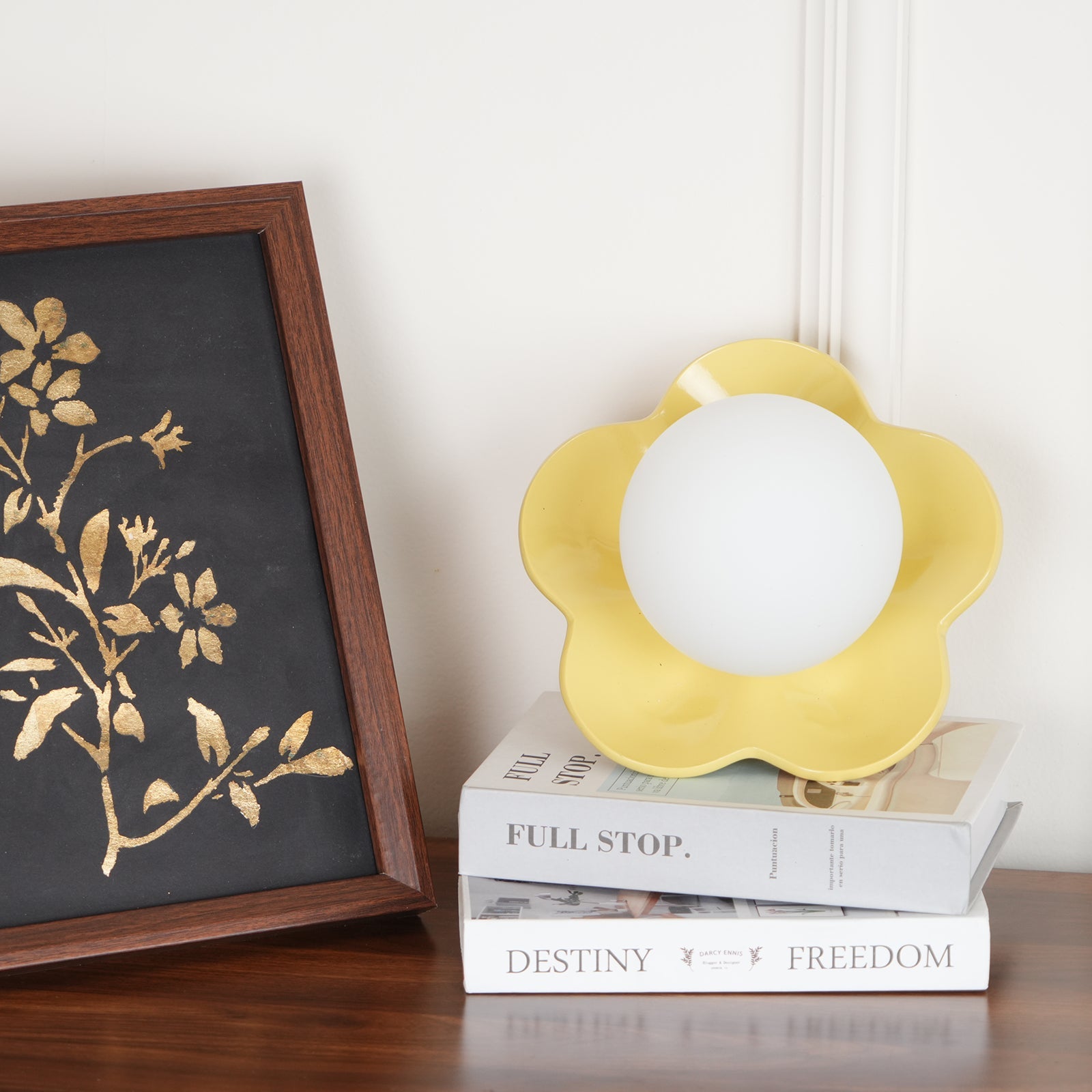 Wall Lamp Resin 7.9 in Indoor Decorative White Purple Yellow Bedroom Living Room Accent Light | Thomler