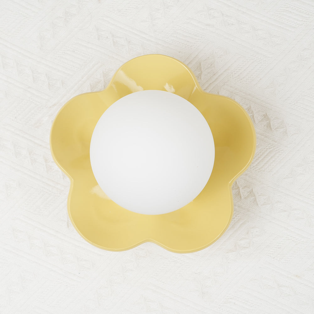 Wall Lamp Resin 7.9 in Indoor Decorative White Purple Yellow Bedroom Living Room Accent Light | Thomler