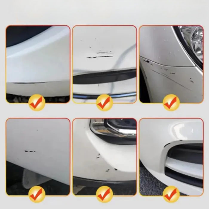 Car Touch-Up Paint Pen for Quick Scratch Repair – Seals and Protects Against Rust – White, Black, Silver – Precision Tip for Chips and Nicks | Thomler