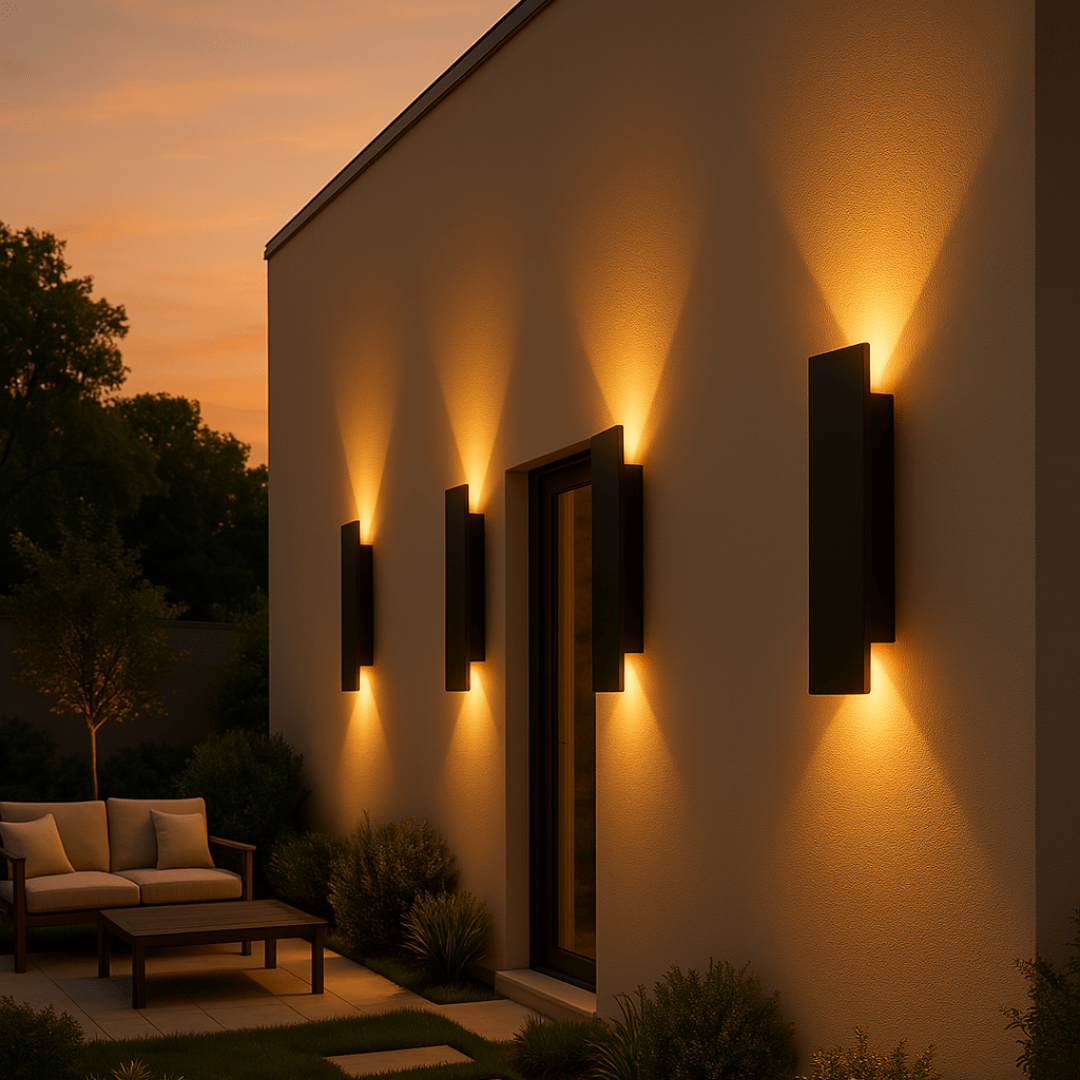 Outdoor Aluminum LED Wall Light – Weatherproof Accent Fixture for Patio, Garden & Entry | Thomler