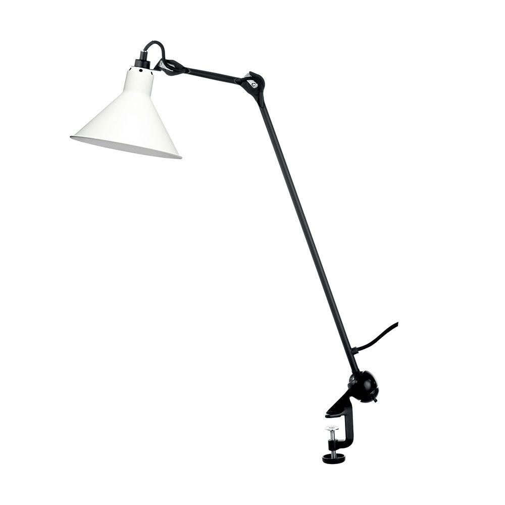 Desk Lamp Iron Adjustable Arm 8.3 in Clip On Black Task Lighting Workspace Reading Light Industrial | Thomler