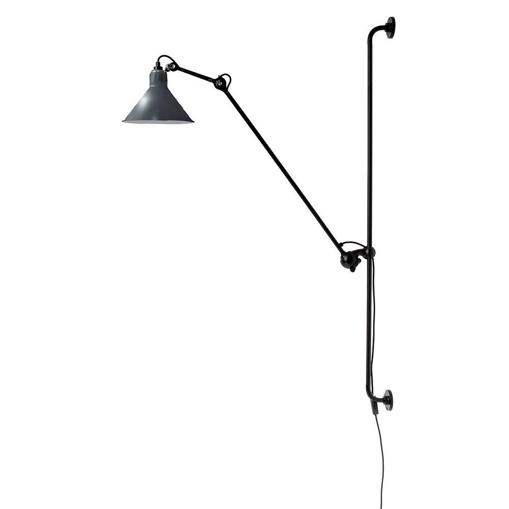 Articulating Swing Arm Sconce Matte Black 46.5 Inch Reach Bedside Reading Light for Bedroom Office Hallway Adjustable Wall-Mounted Task Lamp | Thomler