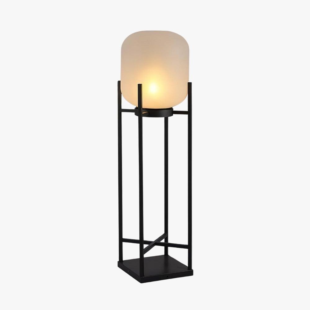 Outdoor Floor Lamp Stainless Steel LED 18.9 in Adjustable Garden Patio Lantern Warm Neutral Cool Light | Thomler