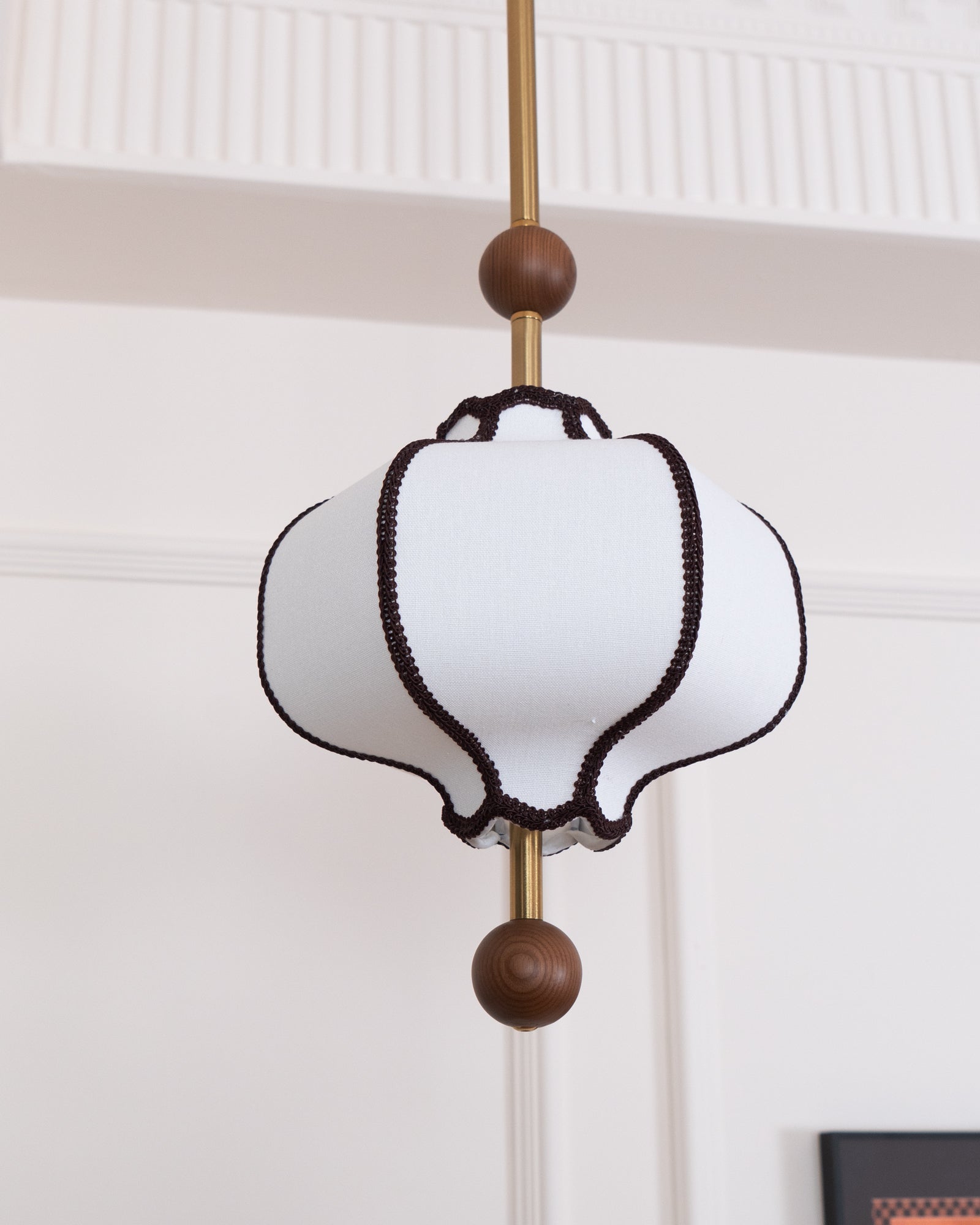 Fabric Lantern Pendant Light 19.7 in (50.0 cm) Multi-Bulb Ceiling Fixture Indoor Dining Room Living Room Decorative Lighting | Thomler
