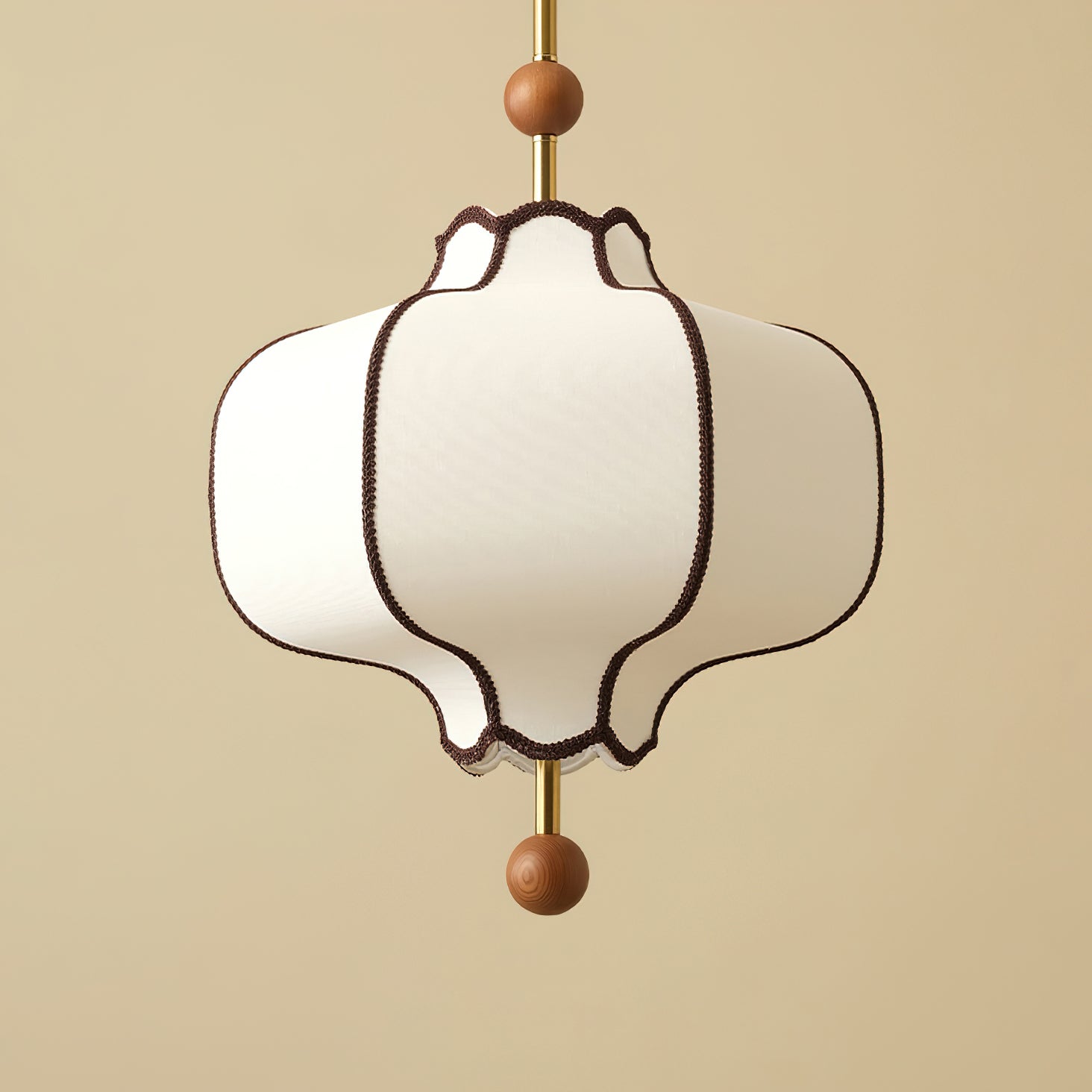 Fabric Lantern Pendant Light 19.7 in (50.0 cm) Multi-Bulb Ceiling Fixture Indoor Dining Room Living Room Decorative Lighting | Thomler