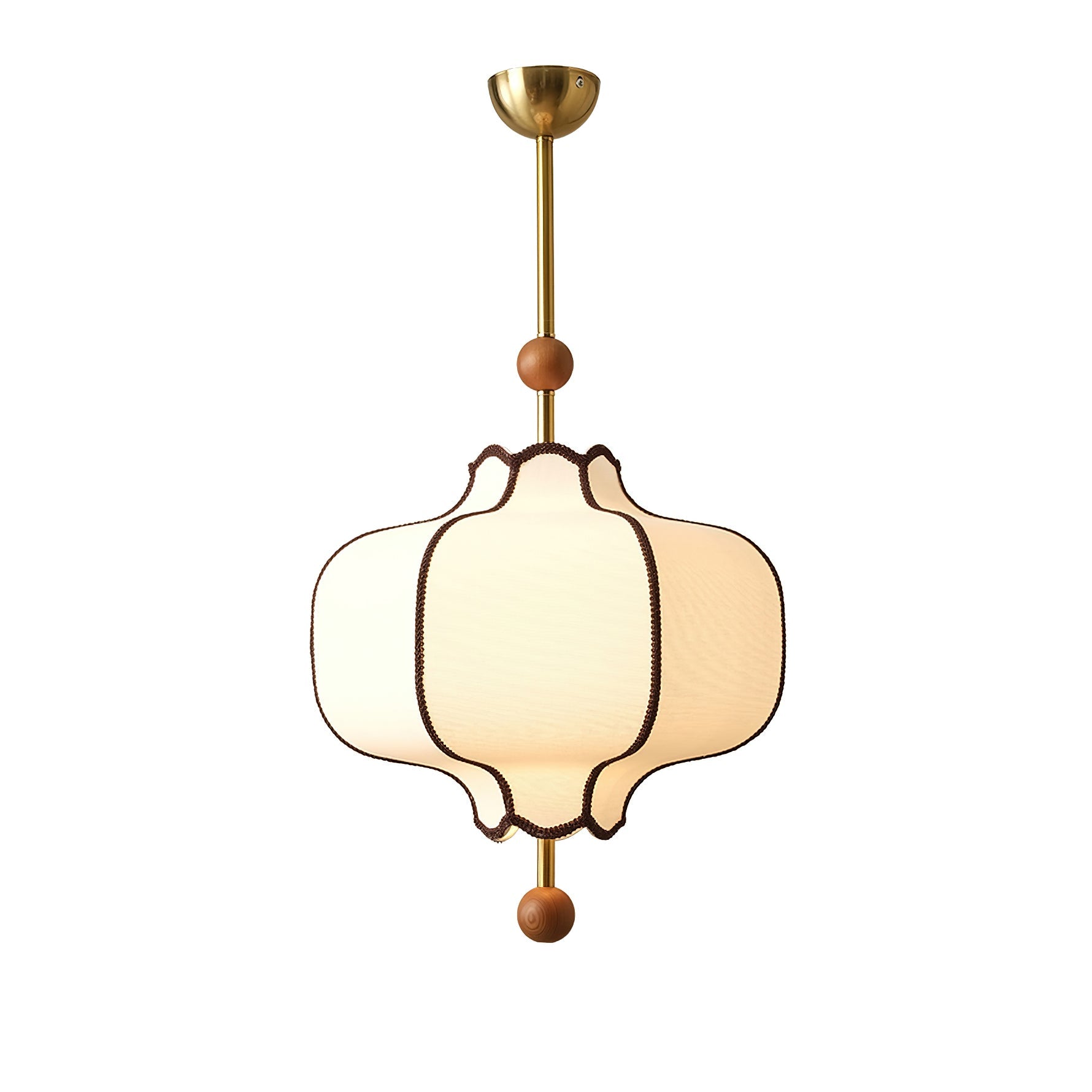 Fabric Lantern Pendant Light 19.7 in (50.0 cm) Multi-Bulb Ceiling Fixture Indoor Dining Room Living Room Decorative Lighting | Thomler
