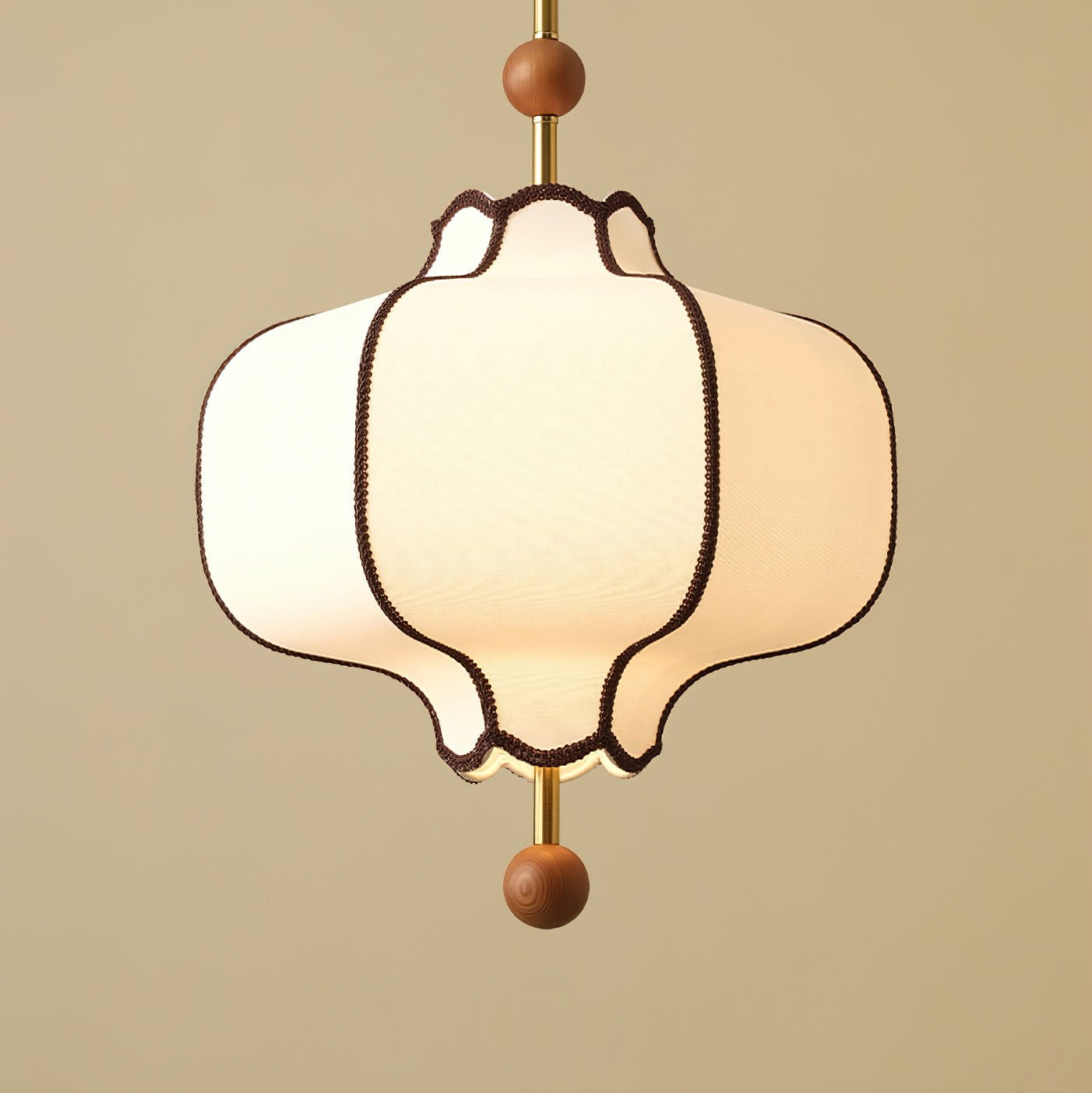 Fabric Lantern Pendant Light 19.7 in (50.0 cm) Multi-Bulb Ceiling Fixture Indoor Dining Room Living Room Decorative Lighting | Thomler