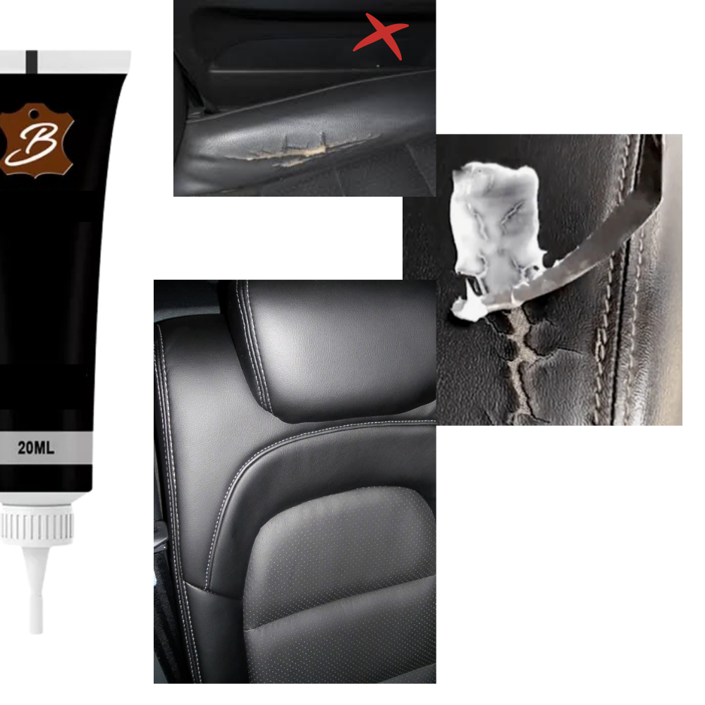 Vinyl & Leather Repair Compound 0.7 fl oz Tube Restores Furniture Couch Sofa Car Seats Jackets Bags Fix Scratches Tears Rips Scuffs | Thomler