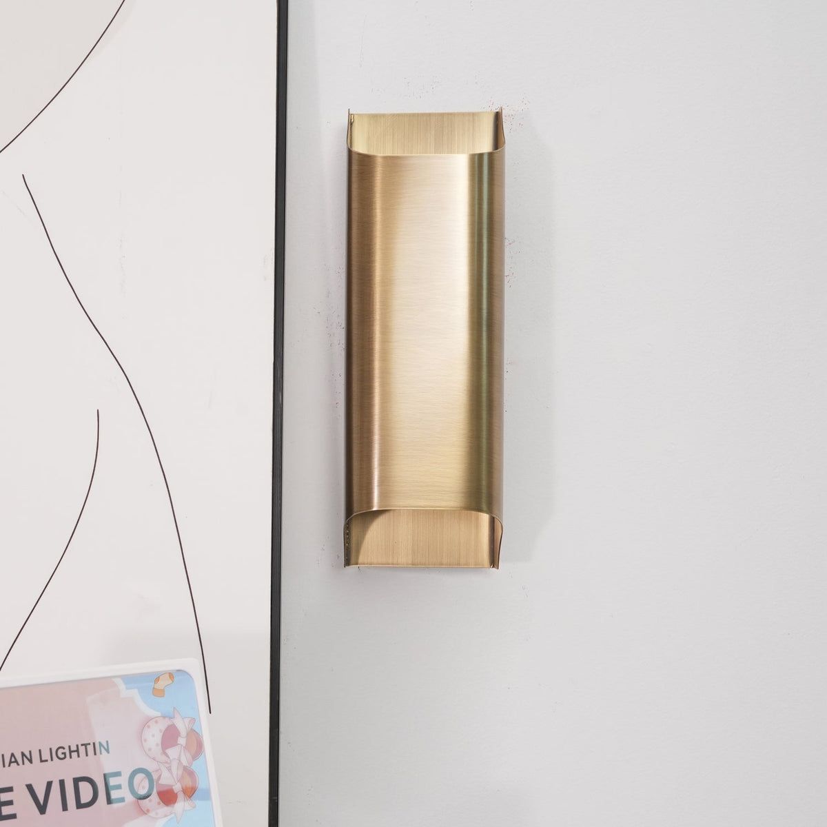 Contemporary Brass Cylinder Wall Light Fixture for Modern Interiors | Thomler