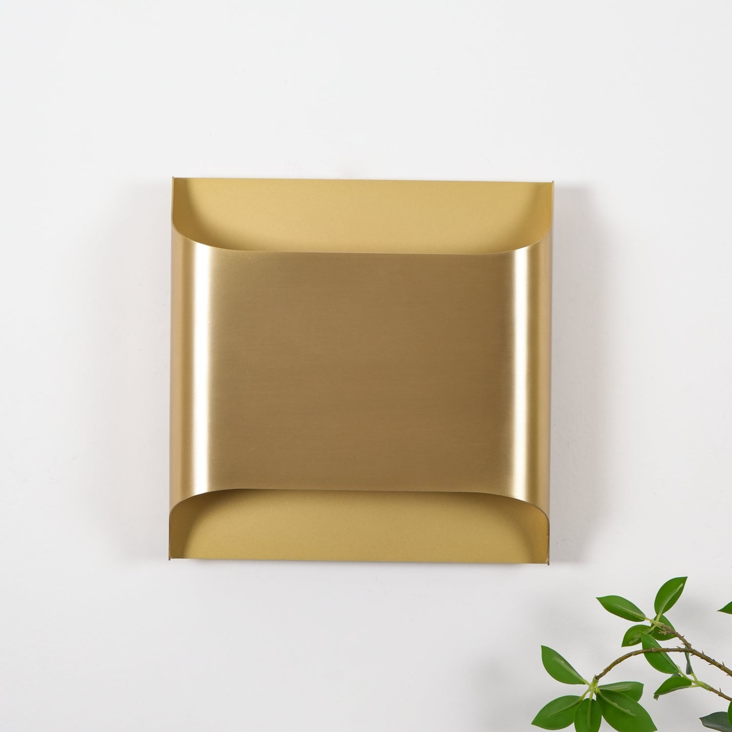 Wall Sconce Brass 9.8 in x 9.8 in Indoor LED G9 E14 Light Fixture Modern Living Room Bedroom Accent Lighting | Thomler