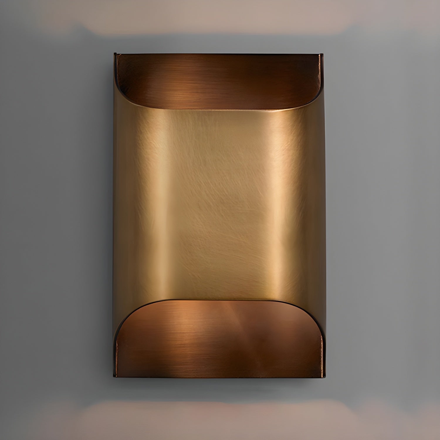 Wall Sconce Brass 9.8 in x 9.8 in Indoor LED G9 E14 Light Fixture Modern Living Room Bedroom Accent Lighting | Thomler