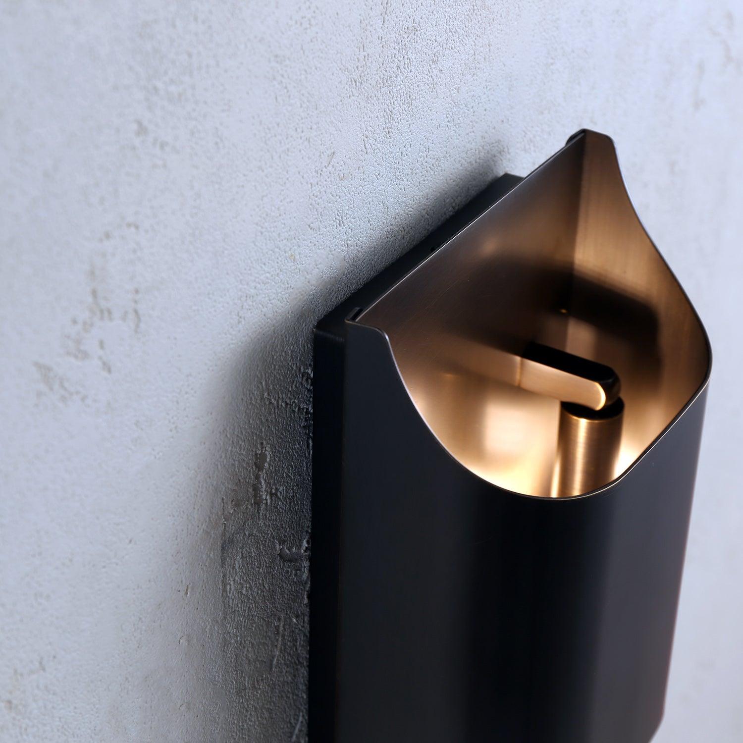 Wall Sconce Brass 9.8 in x 9.8 in Indoor LED G9 E14 Light Fixture Modern Living Room Bedroom Accent Lighting | Thomler
