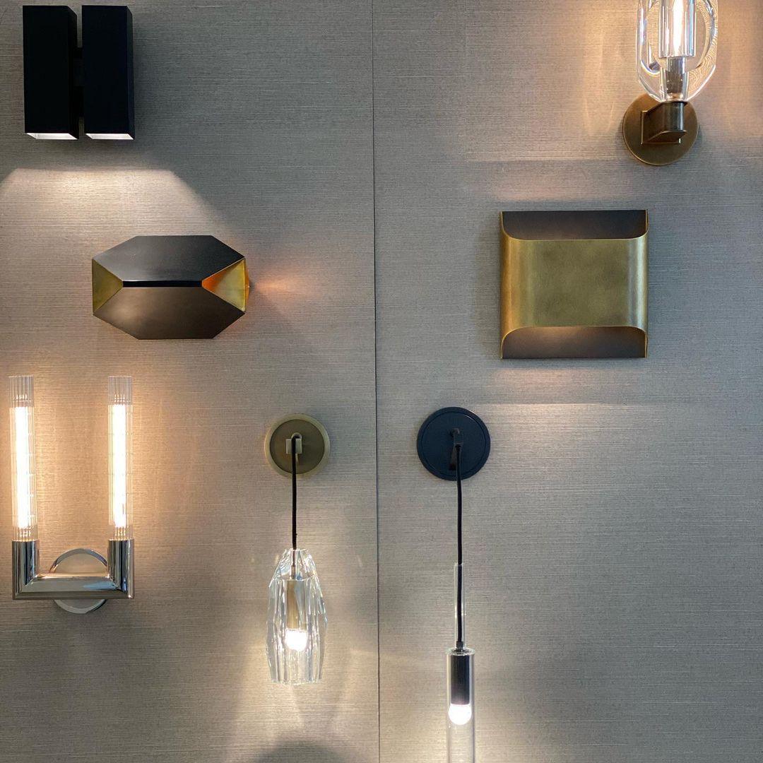 Wall Sconce Brass 9.8 in x 9.8 in Indoor LED G9 E14 Light Fixture Modern Living Room Bedroom Accent Lighting | Thomler