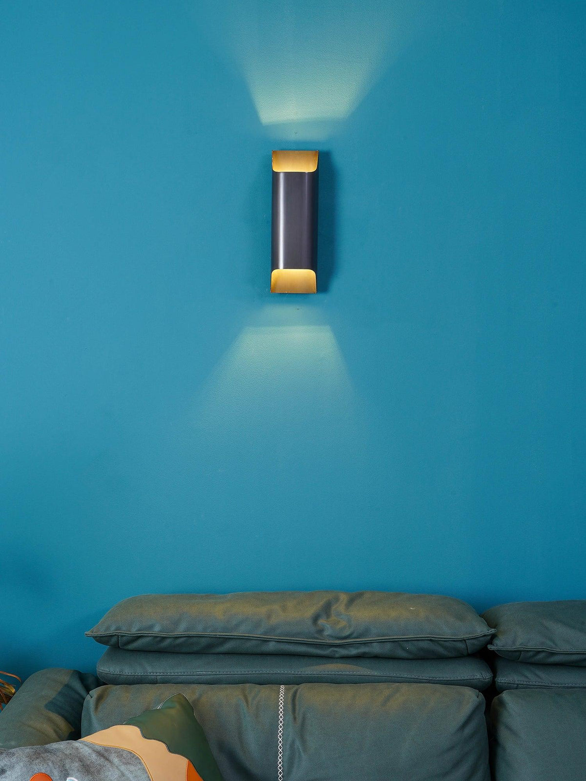 Contemporary Brass Cylinder Wall Light Fixture for Modern Interiors | Thomler