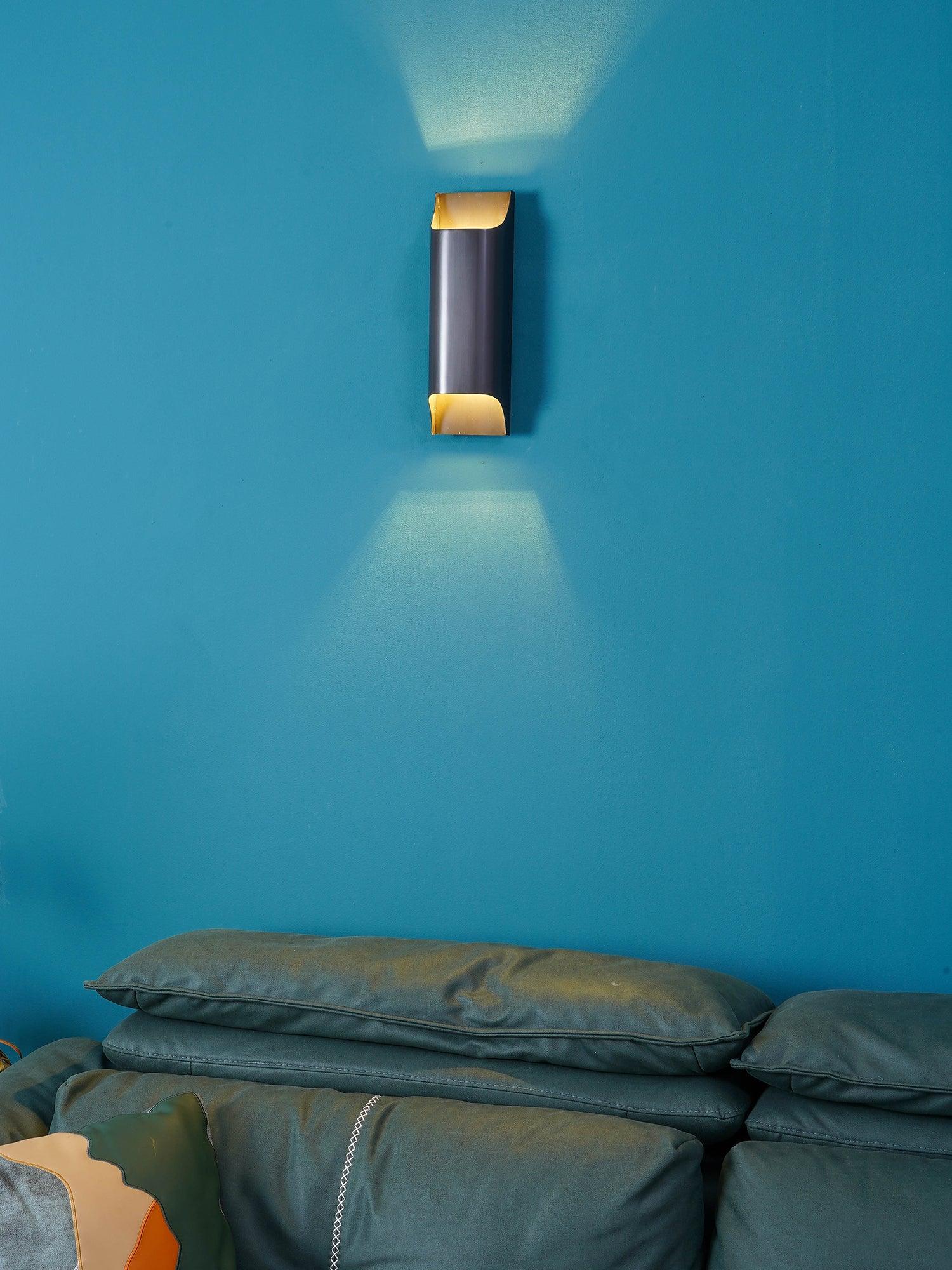Wall Sconce Brass 9.8 in x 9.8 in Indoor LED G9 E14 Light Fixture Modern Living Room Bedroom Accent Lighting | Thomler