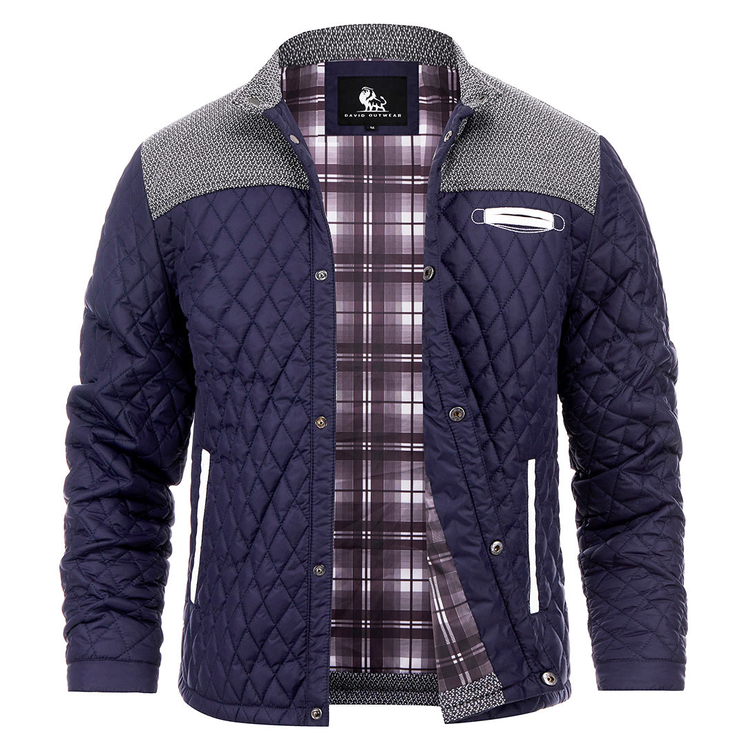 Waterproof Insulated Polyester Jacket for Men – Heavy-Duty Outdoor Coat with Scratch-Resistant Finish – Military-Style Winter Outerwear | Thomler