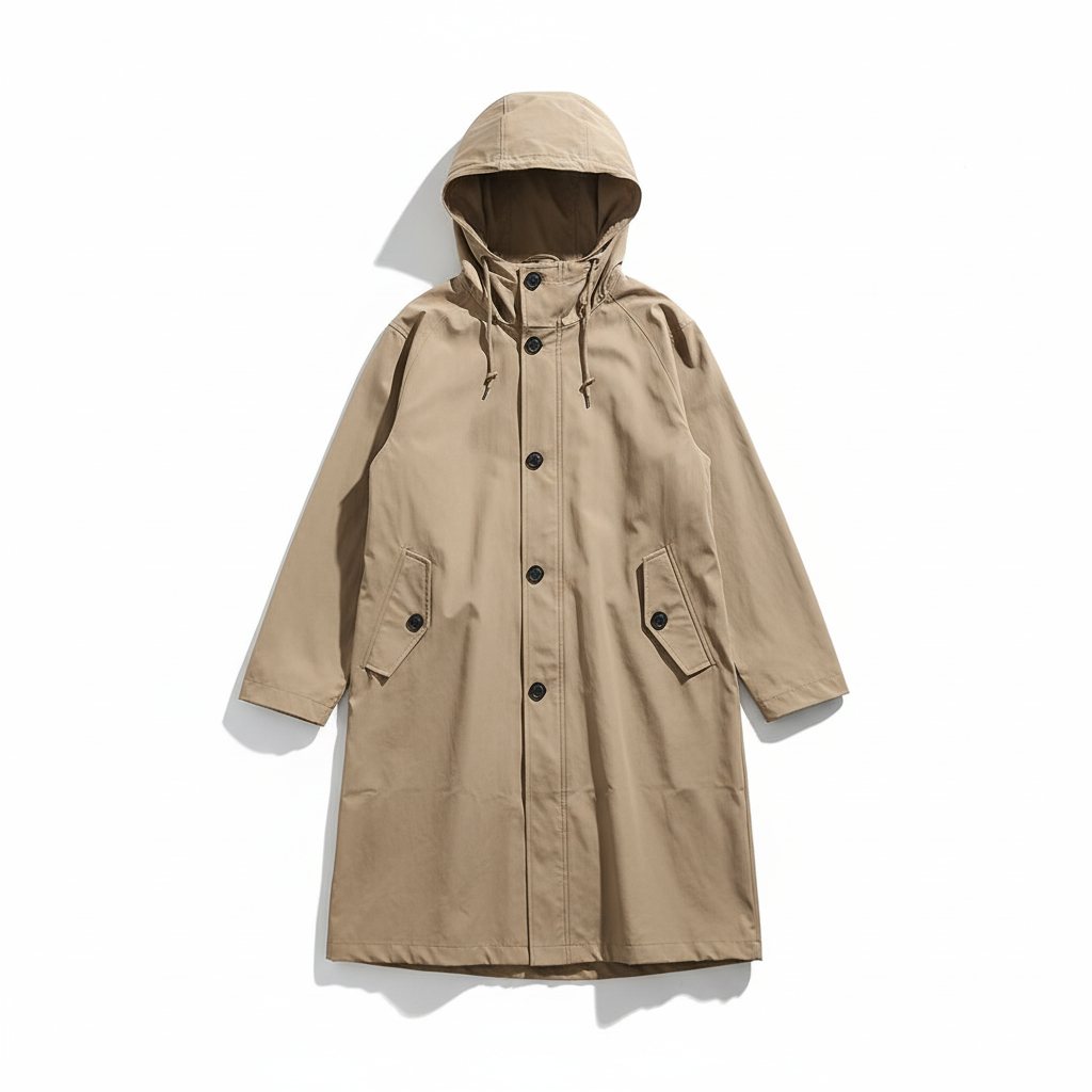 Packable Rain Jacket Women's Hooded Waterproof Windbreaker Oversized Lightweight Travel Coat Outdoor Athletic Layer | Thomler