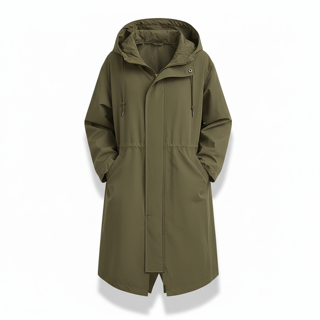 Packable Rain Jacket Women's Hooded Waterproof Windbreaker Oversized Lightweight Travel Coat Outdoor Athletic Layer | Thomler