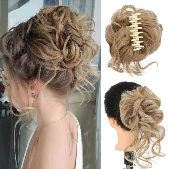 Hair Claw Clip for Women - Strong Hold Styling Accessory for Thick Hair, Updos & Everyday Use - Available in 15 Shades Including Blonde | Thomler
