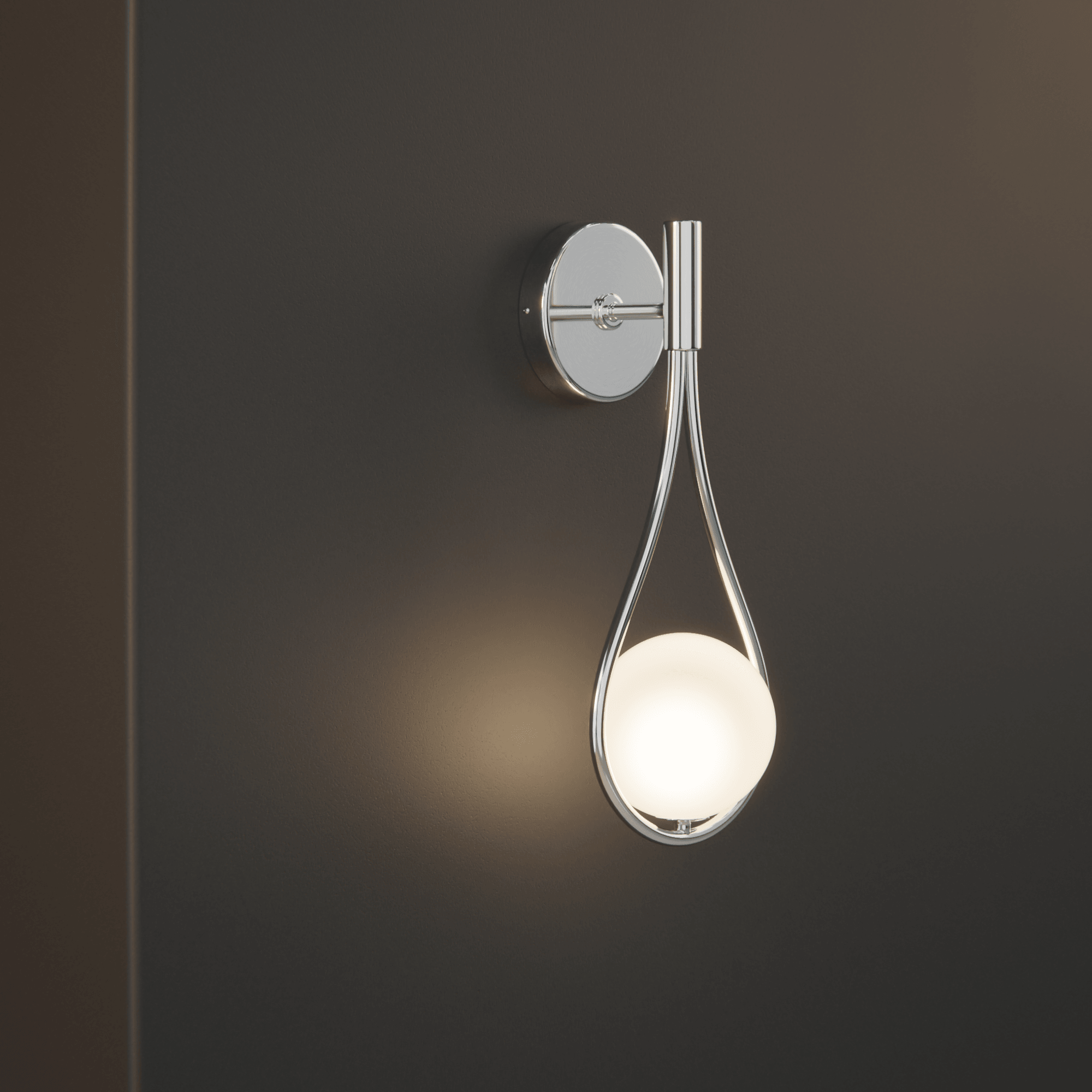 Metal Wall Sconce Light with Minimalist Linear Design for Bedroom, Living Room & Hallway – Modern Scandinavian Style Fixture in Black, Gold | Thomler